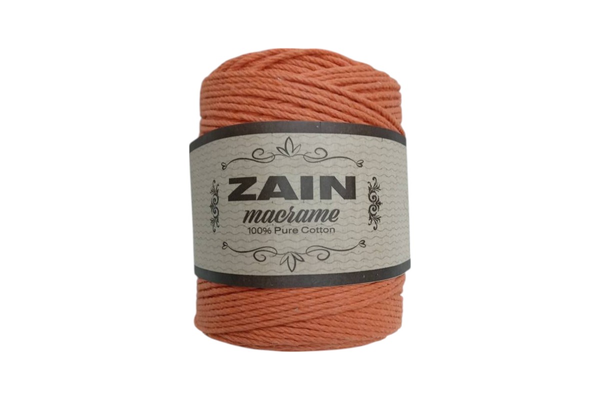 "ZAIN" 100% Pure Cotton Macrame Cord - 250g - Image 4