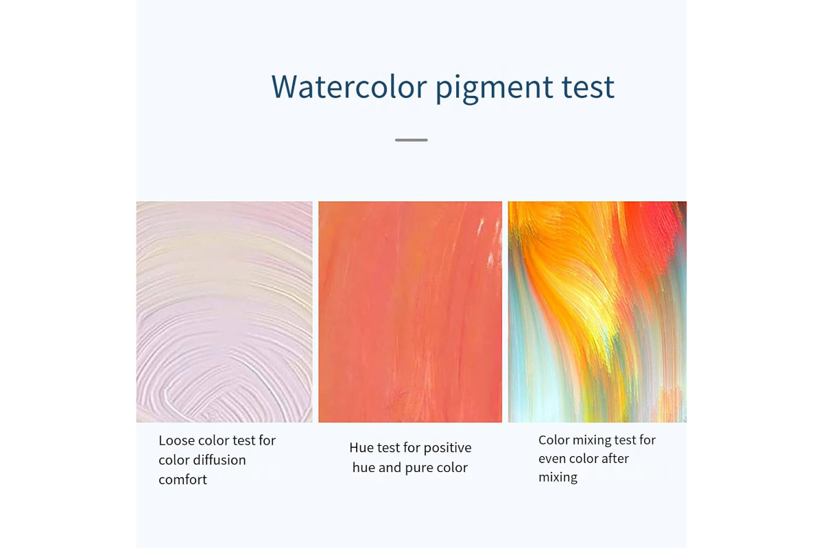 Premium 45-Color Watercolor Paint Set - Metal Tin Case with Art Tools & Watercolor Paper - Image 4