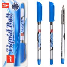 ROTO Liquid Ball Gel Pen - 0.7mm Tip, Blue Ink for Smooth Writing