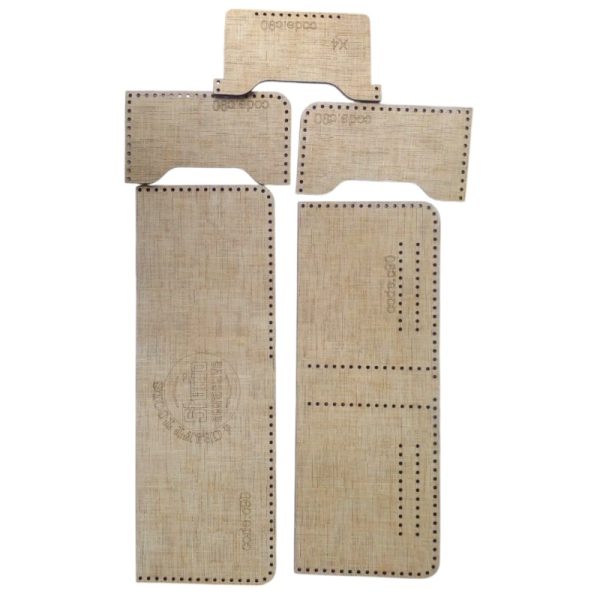 DIY Leather Wallet Kit – Pre-Cut for Hand Stitching