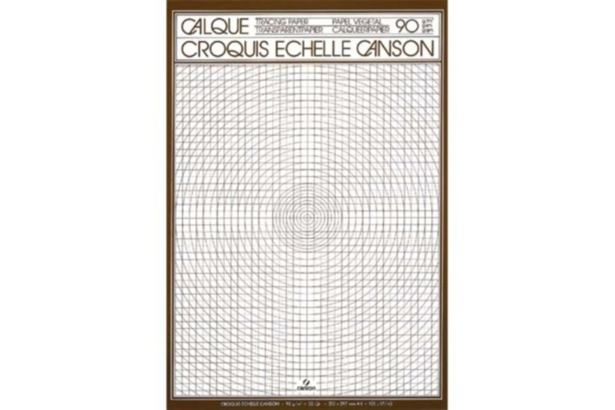 Canson Tracing Paper Pad with Scale - A4, 90gsm (50 Sheets) - Image 5