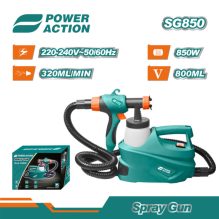 POWER ACTION SG850 Electric Paint Spray Gun - 850W HVLP