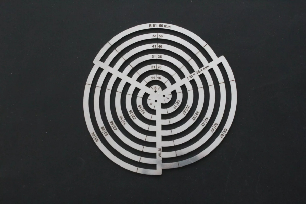 Precision Stainless Steel Measuring Rulers & Templates for Crafts & Arts - Image 6