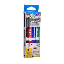 Carioca Whiteboard Markers - Easily Erasable 4-Pack