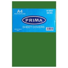 Prima A4 Polypropylene Sheet Covers (50 Pack)