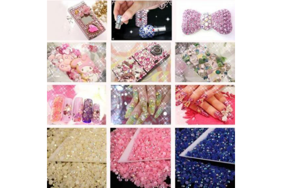 Self-Adhesive Crystal Rhinestones - 2mm Small - 360 PCS - Image 3