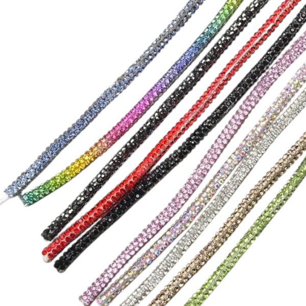 6mm Rhinestone Crystal Laces for DIY Crafts and Decoration