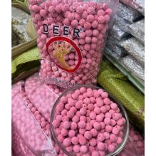 Flocked / Velvet-Feel Beads in Assorted Colors for Crafts (Deer Brand)