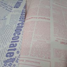 Vintage Newspaper Wrapping Paper - 10 Sheets (70x50 cm)
