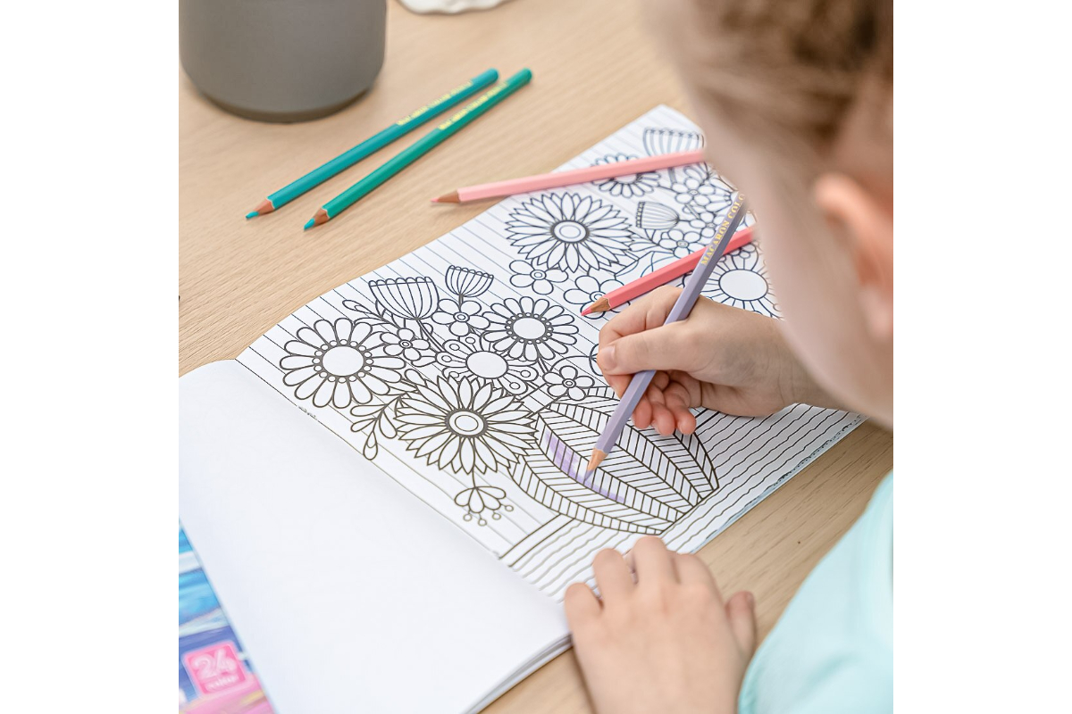 Colored Pencil Set 24 Eco-Friendly Colors for Drawing for Children - Image 6