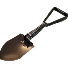 18" Folding Shovel with Saw Edge - Military-Grade Multifunctional Folding Shovel