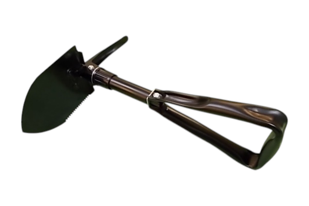 18" Folding Shovel with Saw Edge - Military-Grade Multifunctional Folding Shovel - Image 4