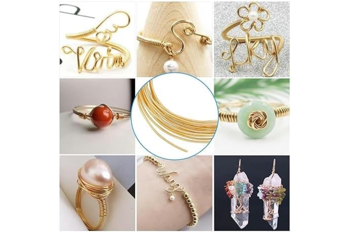 Aluminum Craft Wire for Jewelry Making & DIY Crafts, 1mm - Image 4