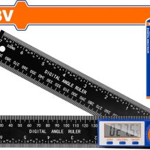WADFOW Digital Angle Ruler - 200mm/8 Inch LCD Display Protractor for Woodworking & DIY