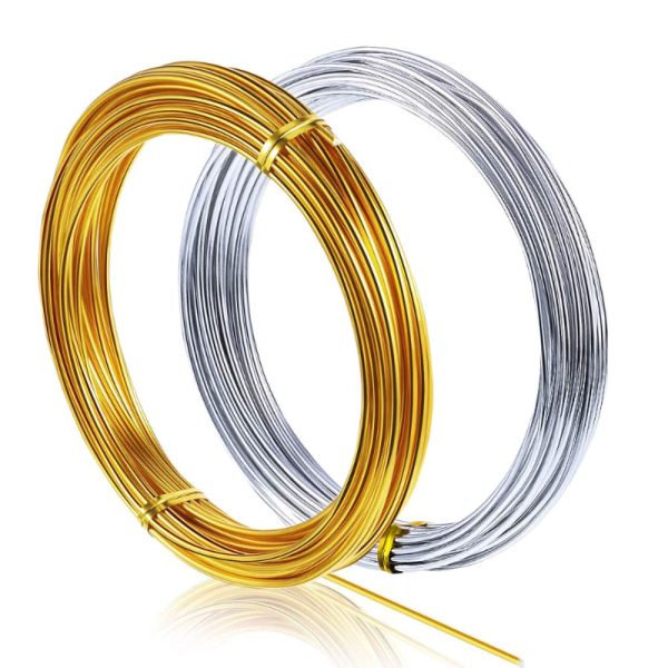 Aluminum Craft Wire for Jewelry Making & DIY Crafts, 1mm
