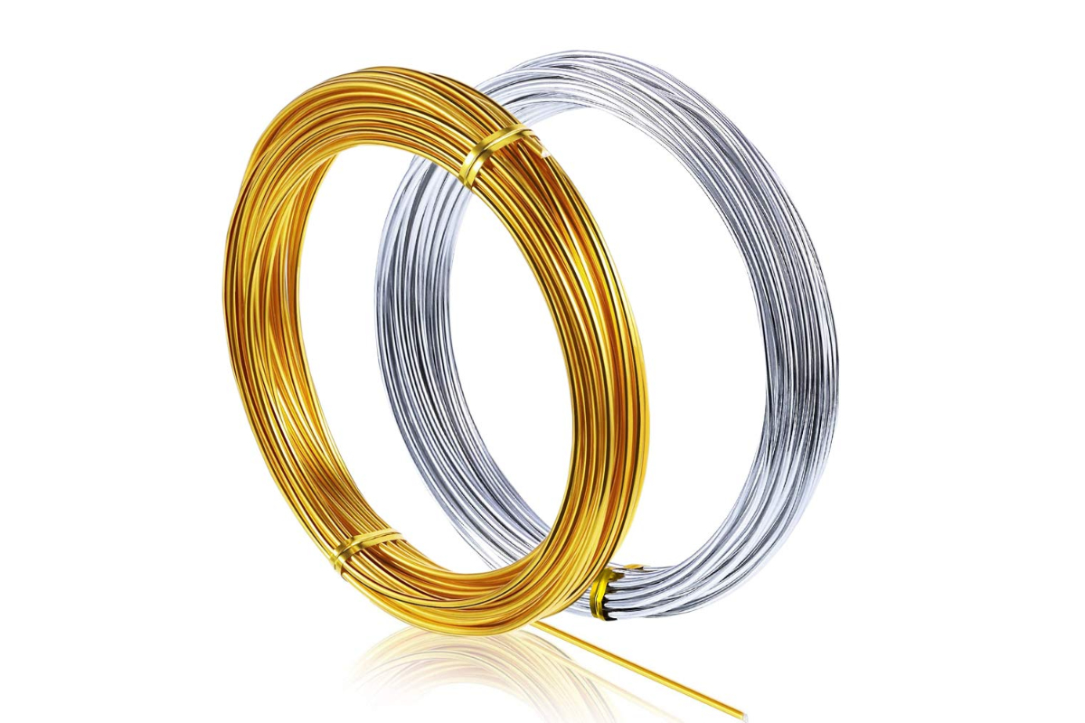 Aluminum Craft Wire for Jewelry Making & DIY Crafts, 1mm