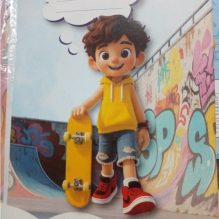 Notebook/Journal with Assorted Cover Designs - 60 Lined Pages