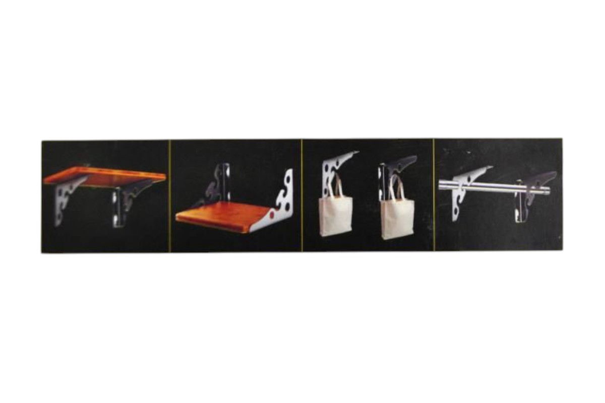 Stainless Steel Triangle Bracket - 6x6 cm - Image 3