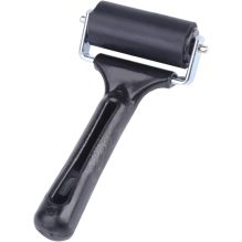 Small Rubber Brayer Roller for Crafting, Ink, and Art Printing