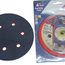 APT Industrial Professional Orbital Sanding Pad - 6 Inch (150mm), 6-Hole, Hook & Loop