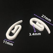 Small Plastic Curtain Hooks / Hangers