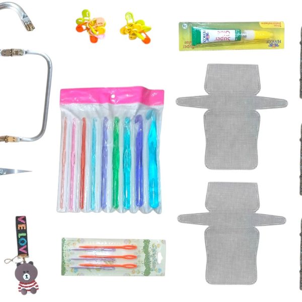 Complete Professional Yarn Kits for Handmade Bags (4 Types)