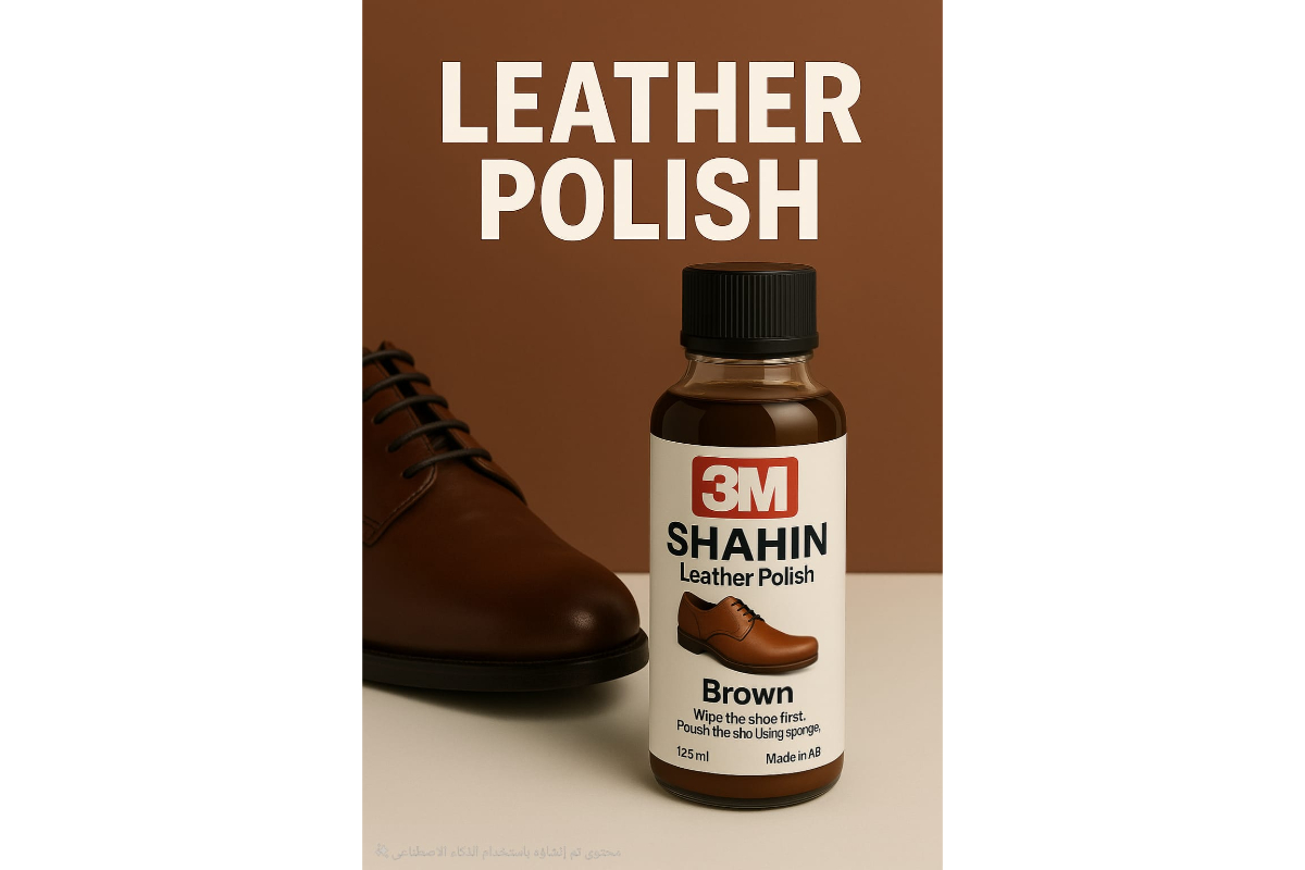 3M SHAHIN Liquid Shoe Polish for Leather Shine & Restoration (Multiple Colors) - Image 4