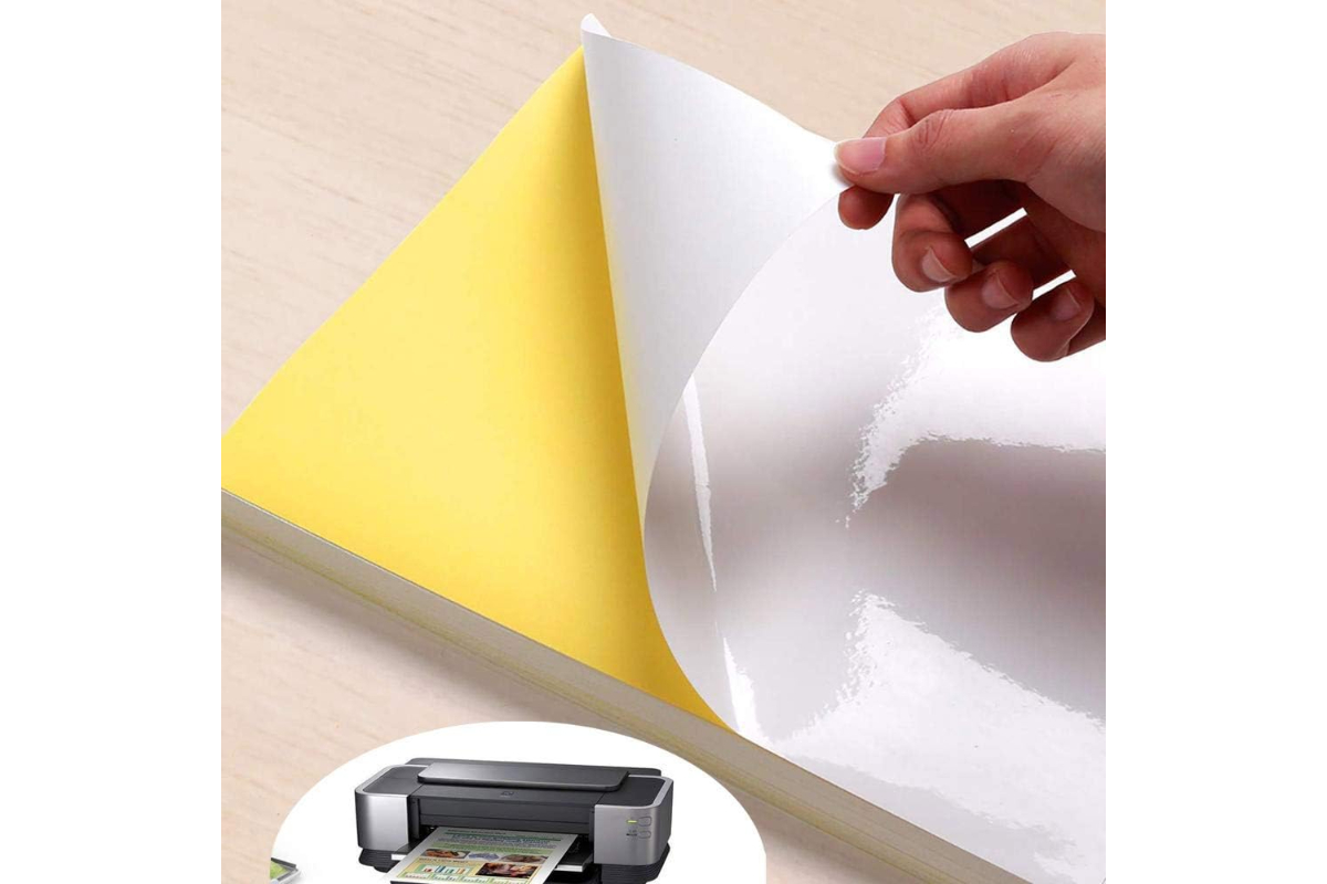 A4 Glossy Stick Photo Paper (Printable Sticker) - Image 4