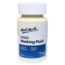 Mont Marte Premium Masking Fluid, 120ml - Watercolor Reserve for Crisp Highlights