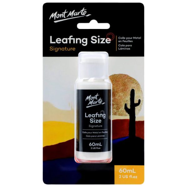 Mont Marte Signature Leafing Size / Gilding Glue – Water-Based, 60ml (2 fl.oz)