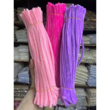 Premium Chenille Stems (Pipe Cleaners) for DIY Crafts & Flower Bouquets - Multi-Colors