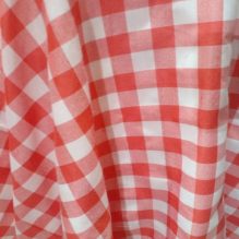 Dacron Gingham Fabric - Multi-Colors (150cm Width)