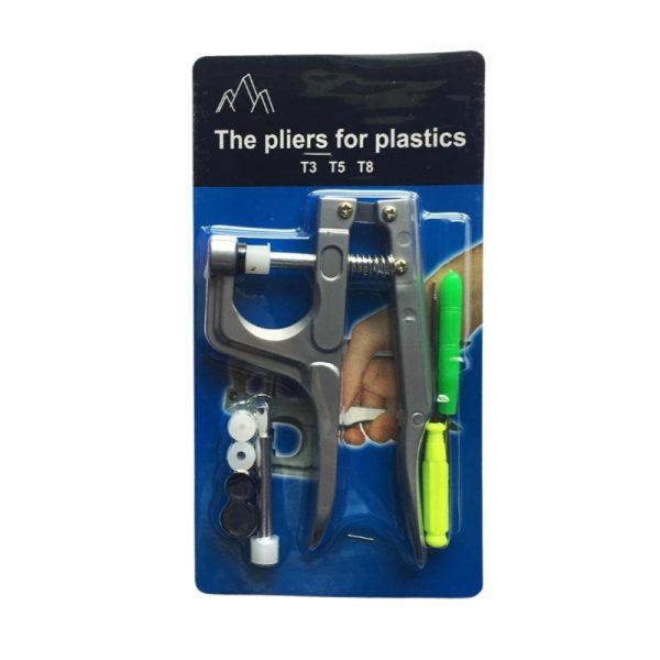 Professional KAM Snap Plier Set for Plastic Buttons (T3, T5, T8) – DIY Sewing & Crafting Tool Kit