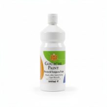 Professional Gouache Paint – Poster & Tempera Liquid Paint (1000ml Bottle)