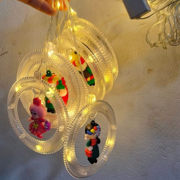 Nostalgic Ramadan String Lights – Classic Cartoon Characters