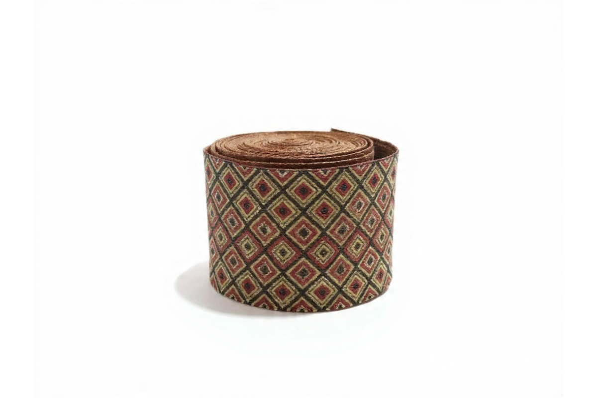 5cm Geometric Diamond Pattern Decorative Ribbon Trim - Image 3