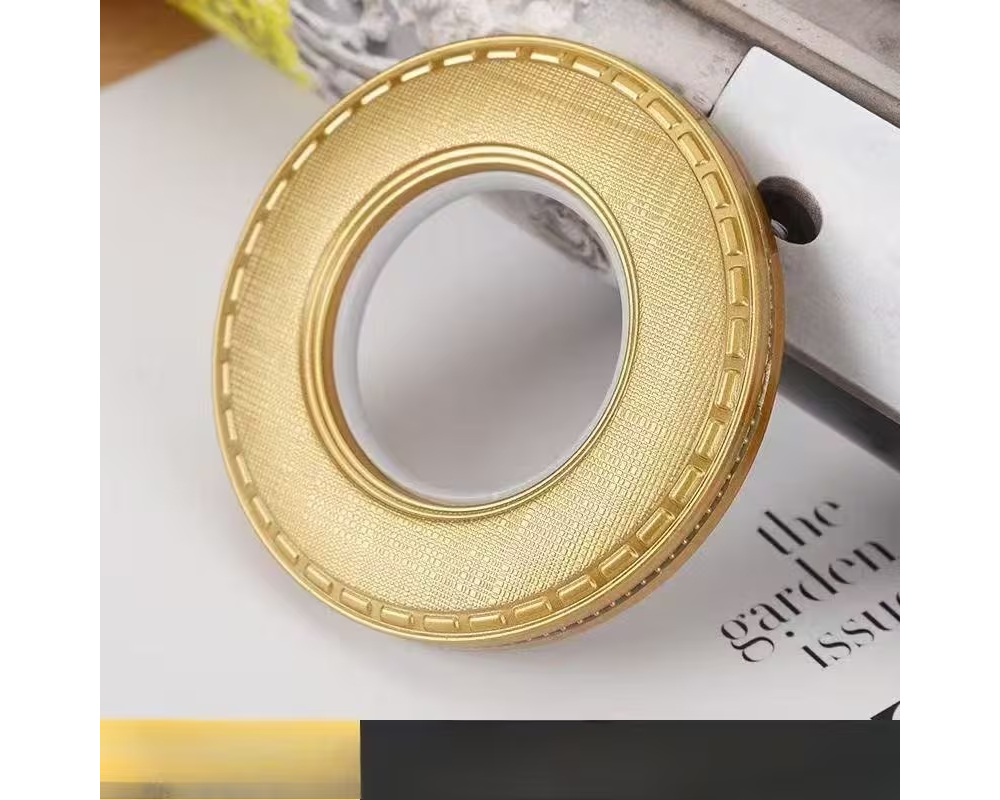 Decorative Plastic Curtain Grommets – 80mm Outer Diameter, 42mm Inner Diameter – 100 Pieces